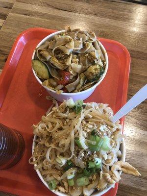 Pad Thai, pad kee mow