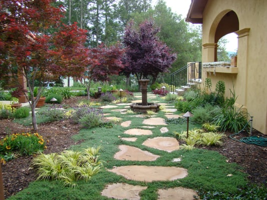 A Calistoga Courtyard