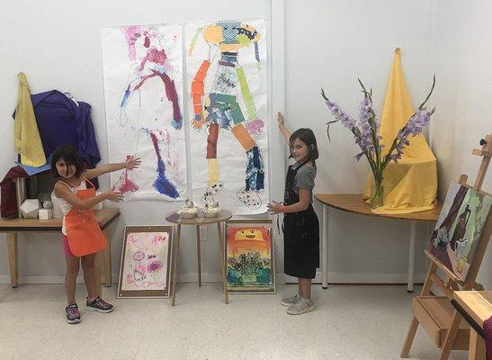 Waynesville Art School: The End of Summer Art Camp Exhibit