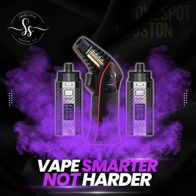 Vape Smarter, Not Harder: Elevate Your Vaping Game with Our Premium Products and Expert Guidance! Visit us at 3211 Grand Pkwy, Katy TX 77449