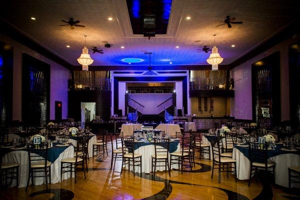 Ballroom/reception area (Photo by Amy Straka Photography)