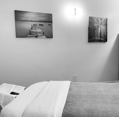 Massage room at Forever Fit Physical Therapy