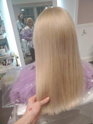 Pastel Toner for blonde ladies.