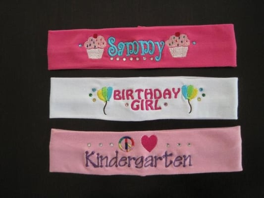 Custom headbands