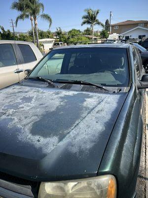 03' trailblazer windshield looking amazing after we're done with it.