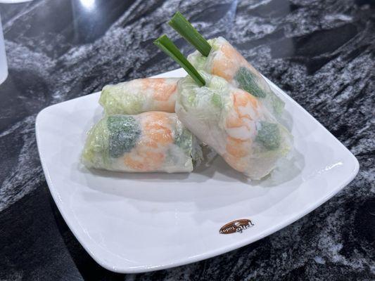 Summer roll: chewy!