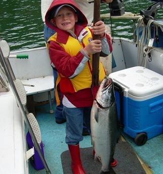 Kids love fishing too!