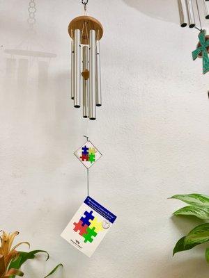 Autism Awareness Wind Chime