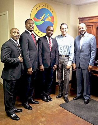 Honored to meet these dignitaries who are working to help the people of Haiti.