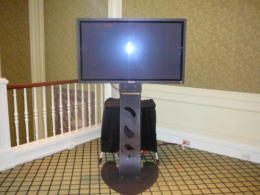 Televisions for rent for exhibits