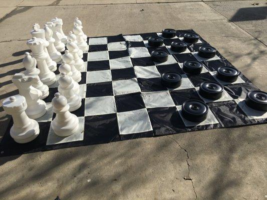 Jumbo Chess & Jumbo Checkers