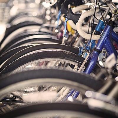 Video Surveilled Bike Storage is a plus.