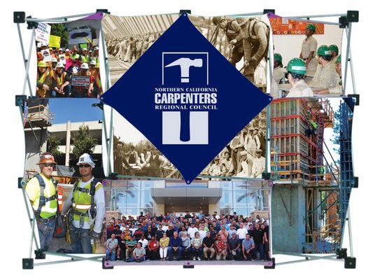 Carpenters Union Popup Image wall