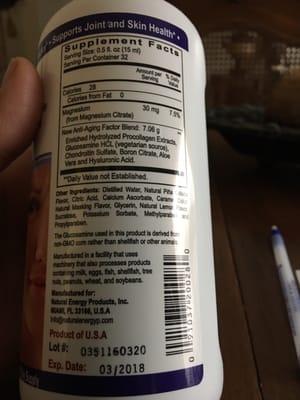 Buyer beware!!! Their supplements are made with Methylparaben and Propylparaben - both CANCER causing agents.