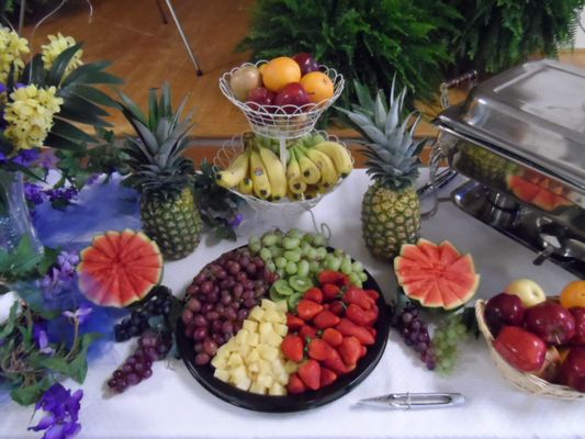 appetizer selections for a Luau