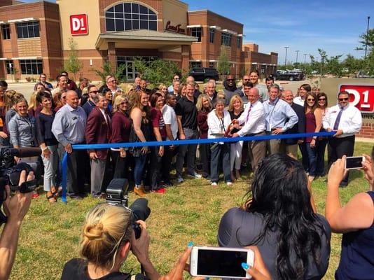 Ribbon cutting ceremony