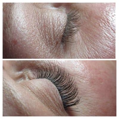 Before & After Eyelash Extension