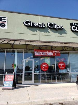 Annual haircut sale until 3/8/19 come in for your cut soon.