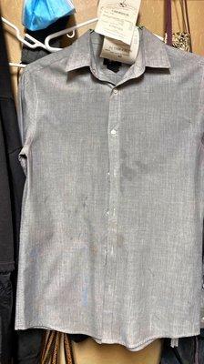 Stained shirt from green cleaners