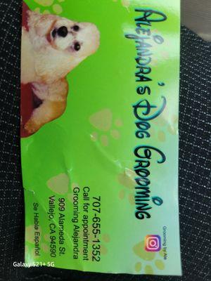 Alejandra's Dog grooming