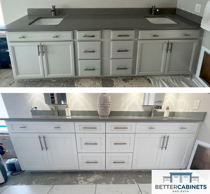 Bathroom Cabinet Reface