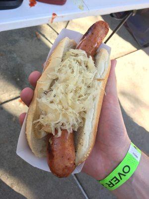 IPA bratwurst