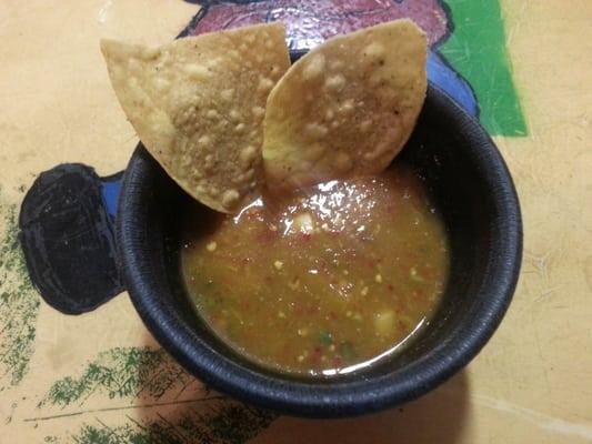 Hot Salsa - 5 Stars - Top notch hot salsa. Mexican restaurants should allow you to order by Spice Level like Chinese places!