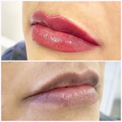 Lip Blush Tattoo