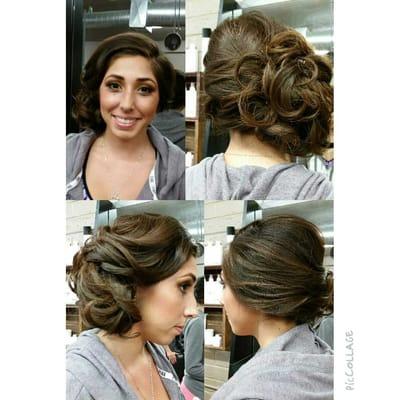 Prom hair and make up by me