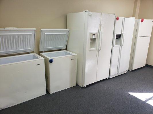 Refrigerators and Freezers