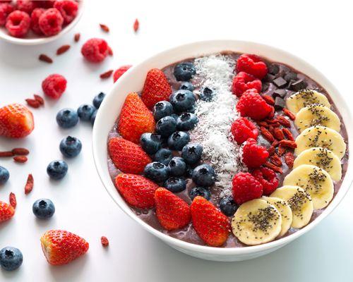 Creamy and healthy Acai Berry Sorbet!