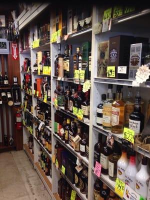 Great selection of liquor!!