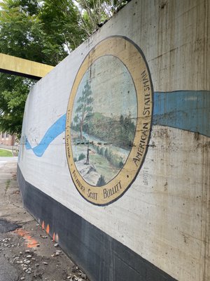 North Walnut Street Underpass Mural