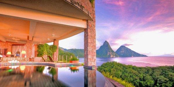 Galaxy Sanctuary, Jade Mountain -- St. Lucia, Caribbean