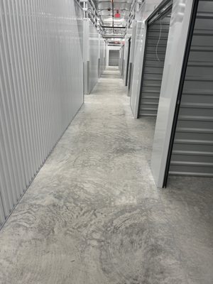 Inside Climate Controlled Storage Units