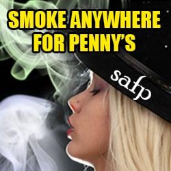 Smoke Anywhere For Penny's