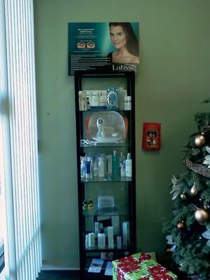 We offer a variety of skincare products