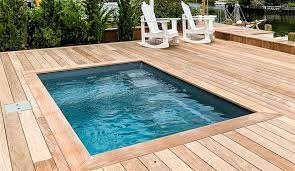 No room for a pool?  No problem!  We've got you covered with an inground spa.