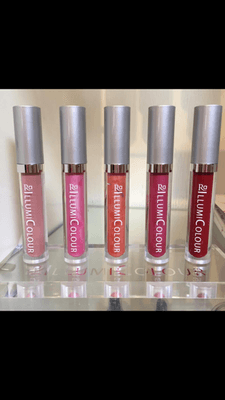 ILLUMI COLOUR lip gloss collection from Rhonda Allison. Natural flower wax, avocado oil, pomegranate and vitamin E lock in moisture.