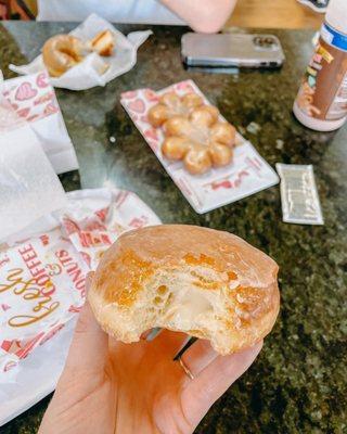 Cream Cheese Filled Donut