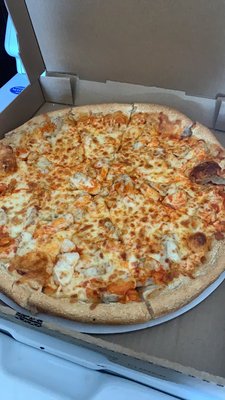 Buffalo chicken pizza