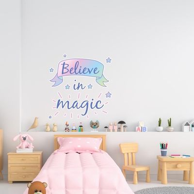 Sticker wall art