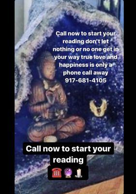 Call now to start your reading