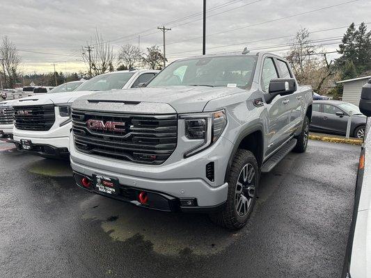 2024 Thunderstorm Gray GMC Sierra 1500 AT4.