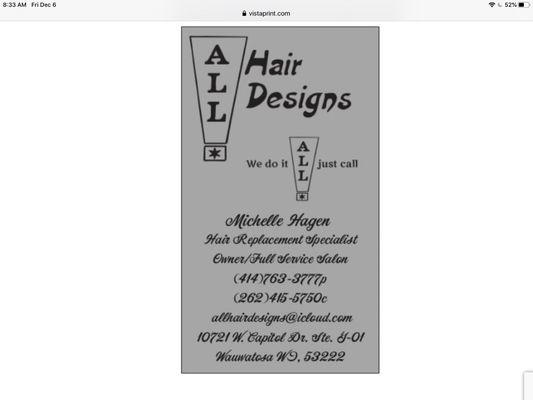 All! Hair Designs