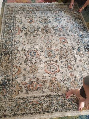 5×7 area Rug good condition