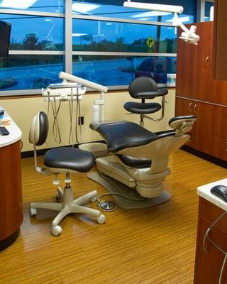 This room is where you will see the Hygienist.