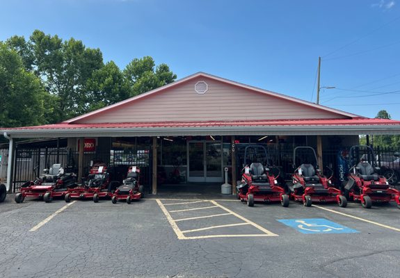 FRONT OF SHOP, JULY 2024