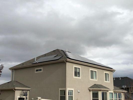 Redstone Solar Saratoga Springs Utah solar panel installation using top end product.