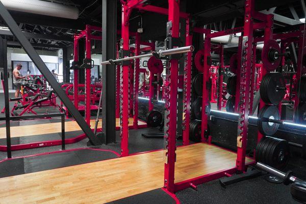 Main workout area in the 1st building